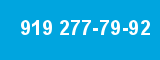 919 277-79-92 919 277-79-92